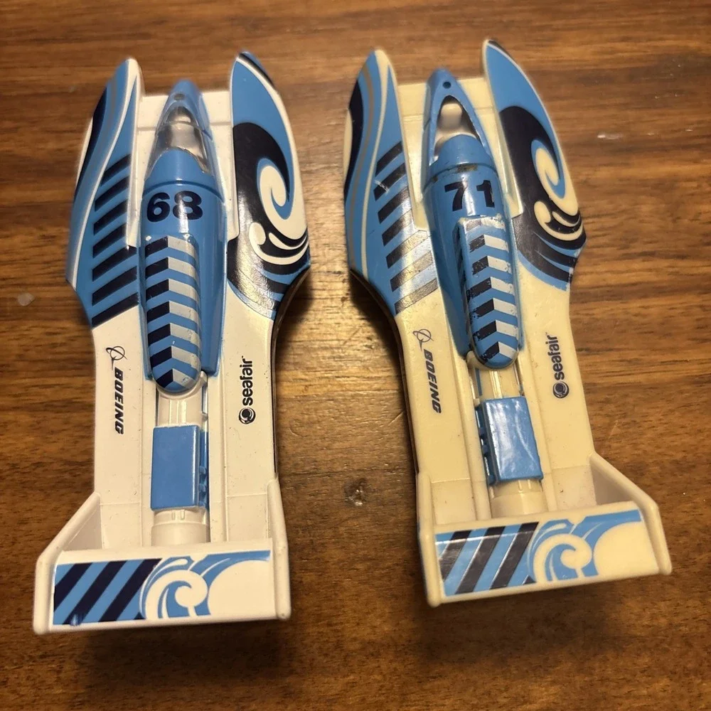 SEAFAIR BOEING 1/48 diecast Hydroplane‎ Race Boat Lot Of 2 - 68 & 71